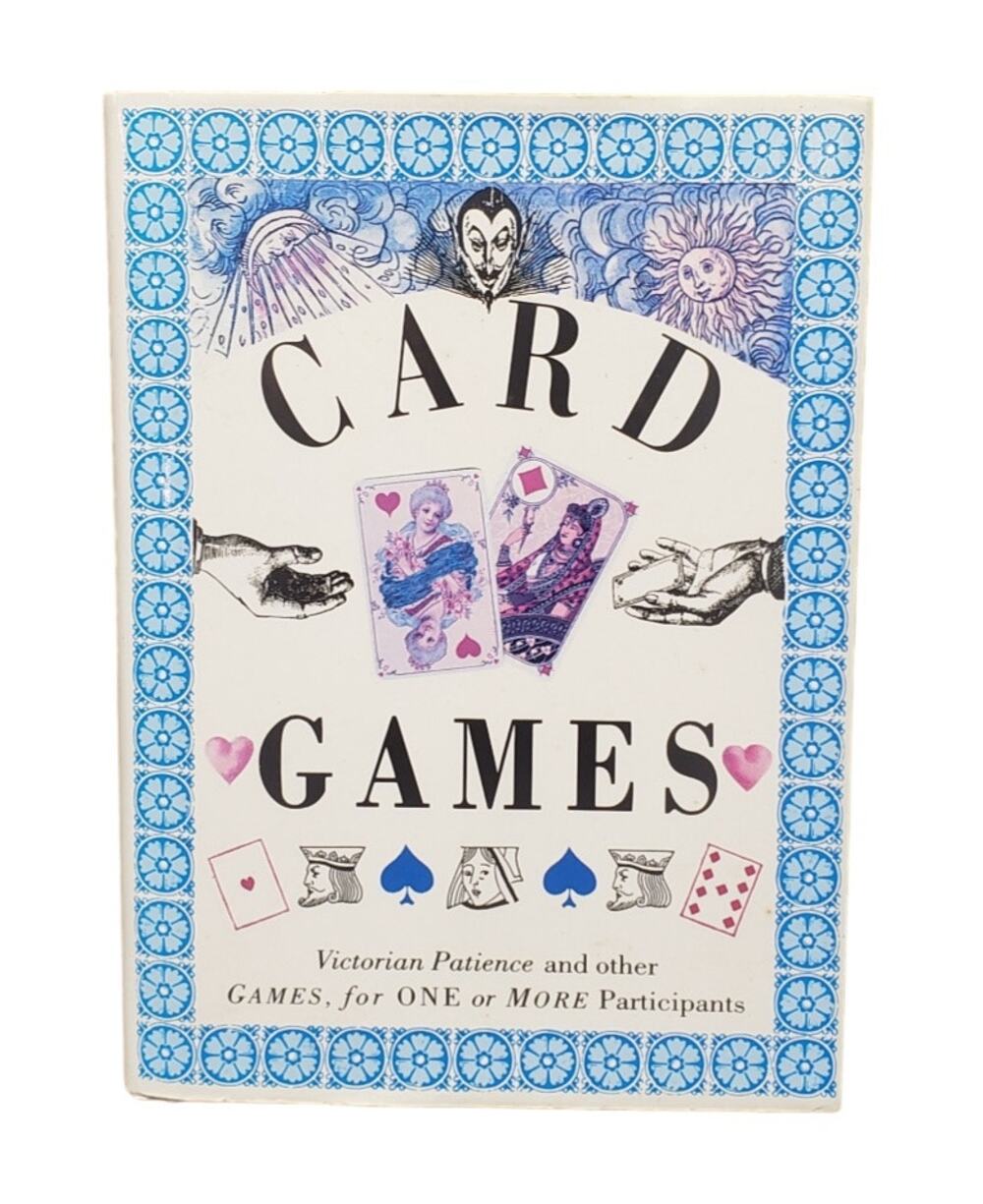 Card Games Victorian Patience & Other Games Single or Multiplayer Hardback Book